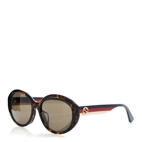 gucci hackwss.com|GUCCI Round Web Sunglasses GG0279SA Havana.